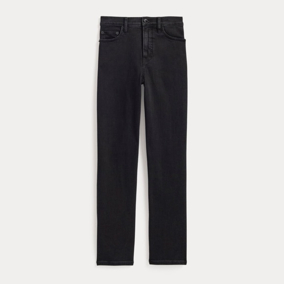 Everlane Women's High-Key Stovepipe Jean in Washed Black, Size 30, Cotton - Picture 2 of 4